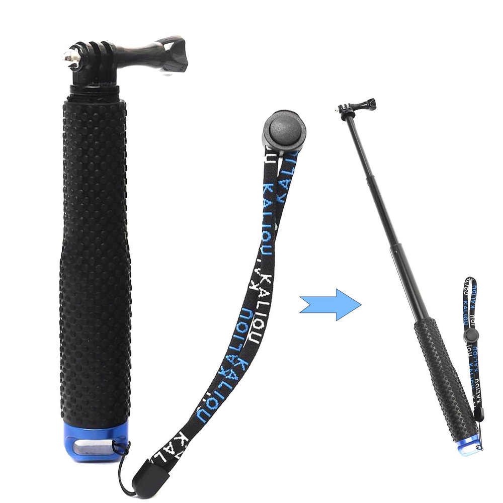 Монопод для экшн-камеры телескопический 49 см. GoPro, Sjcam, Eken ...