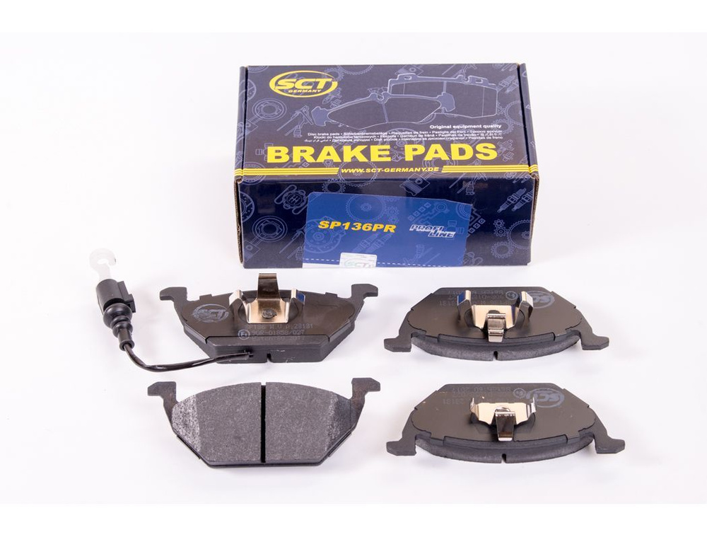 Колодки тормозные SCT SP136 Передние - купить по низким ценам в ...