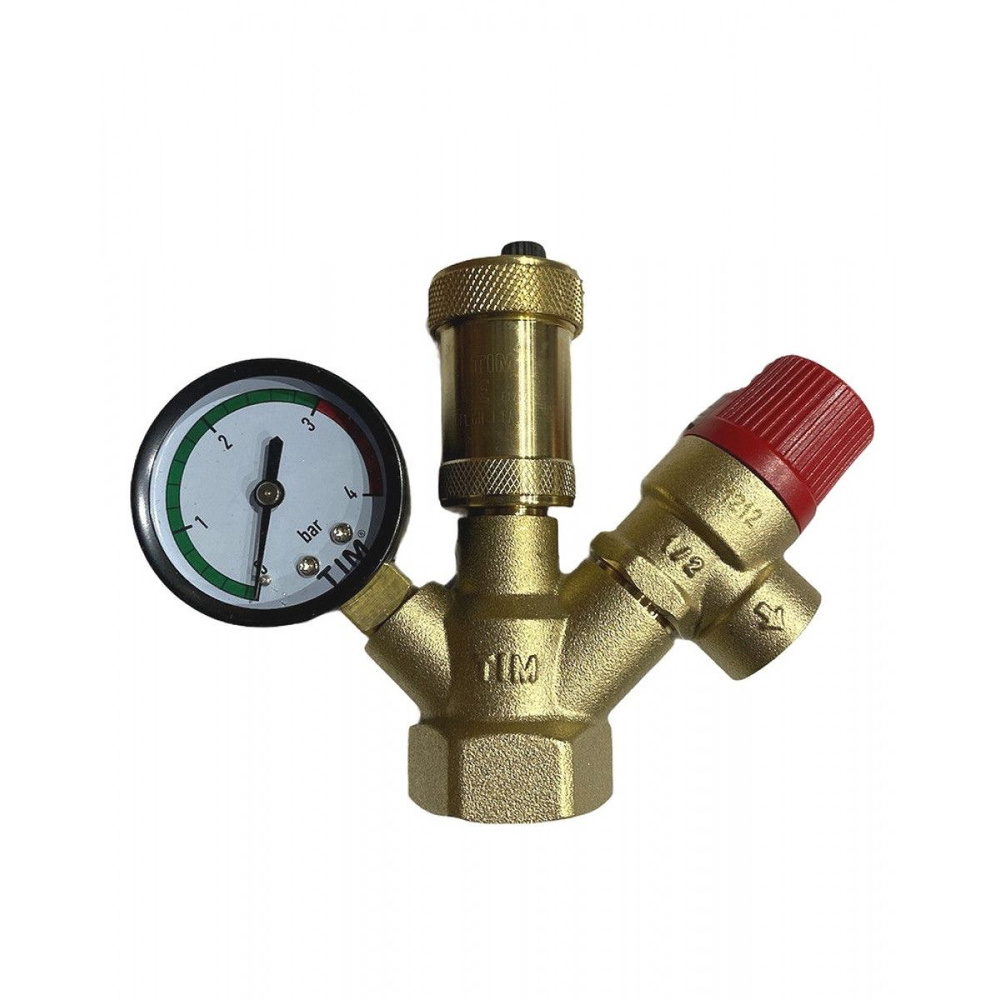 Группа безопасности для котла, стандарт компактная без накидной гайкой ...