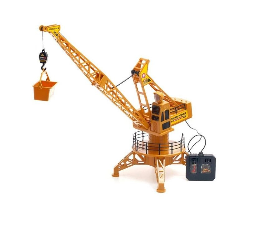 Строительный башенный подъемный кран с радиоуправлением купить на OZON ...