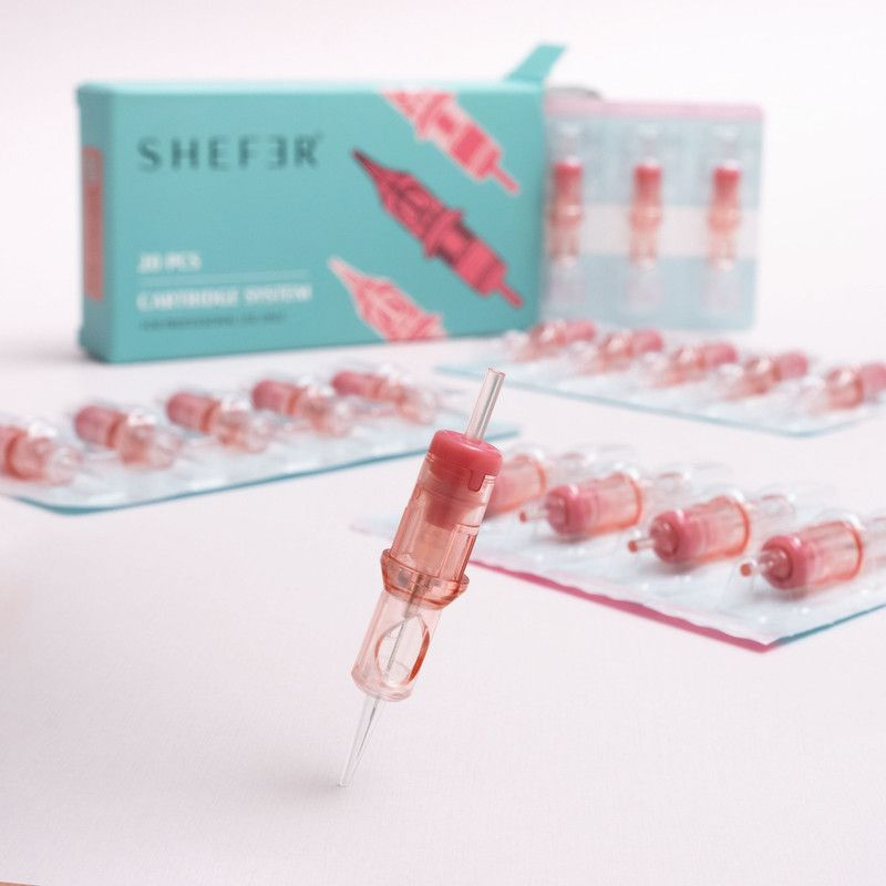 25/1RLLT Shefer картриджи для перманентного макияжа и тату 20 шт ...