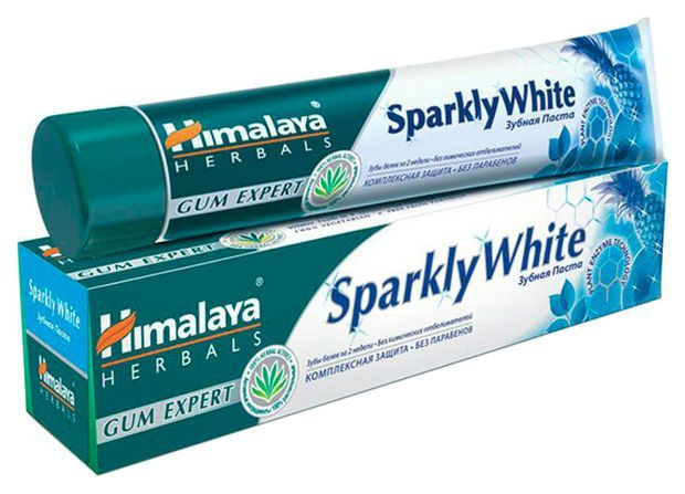 Отбеливающая зубная паста Himalaya Herbals Sparkly White 80 г () | Киев цены купить отзывы