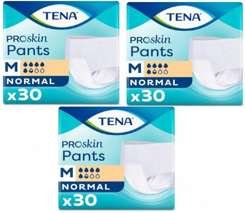 Подгузники-трусы для взрослых Tena Pants Normal М, 30 шт.*3 пакета  #1