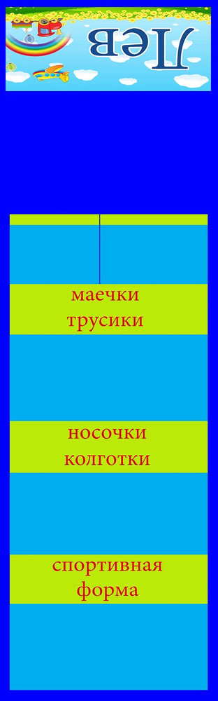 Органайзер для вещей 80х25х1 см.  #1