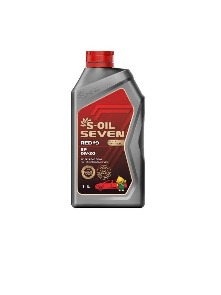 S-OIL SEVEN RED #9 0W-20 Масло моторное, Синтетическое, 1 л #1