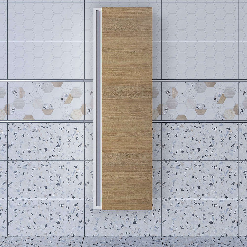 Шкаф-пенал для ванной комнаты Uperwood Barsa 35*30*120 см, подвесной ...
