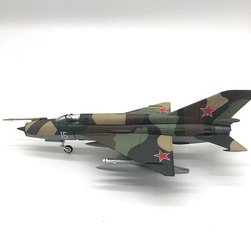 Классический советский истребитель МиГ-21 Сплав Модель самолета 1:72 ...