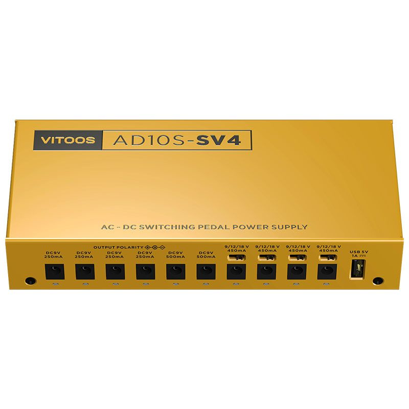 Блок питания для педали эффектов Vitoos AD10S-SV4 Fully Isolated Power Supply  #1