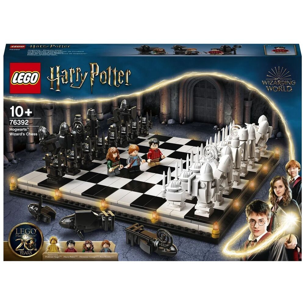 КонструкторLEGO Harry Potter Хогвартс: волшебные шахматы 76392 - купить с  доставкой по выгодным ценам в интернет-магазине OZON (1520549434)