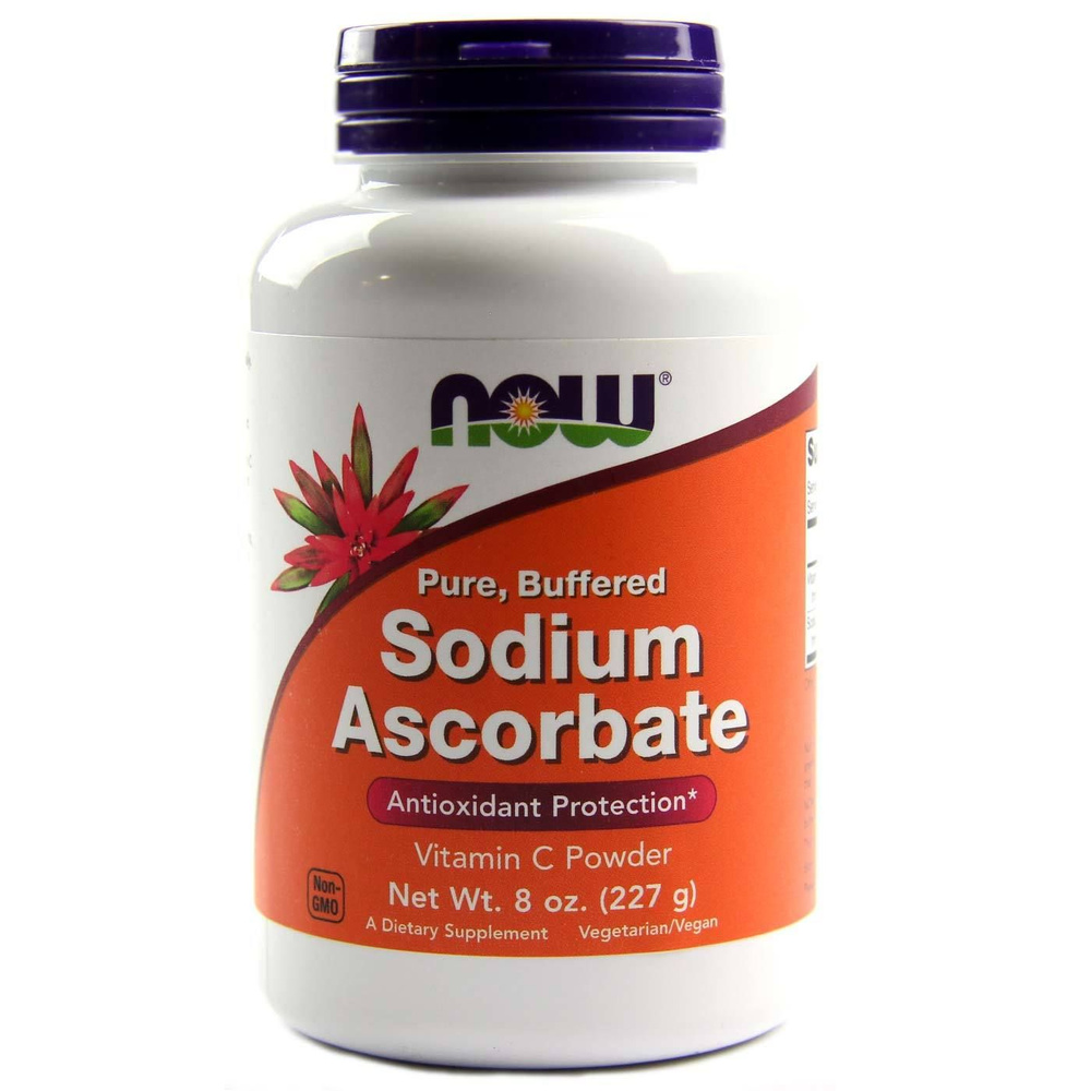 NOW Foods Sodium Ascorbate Аскорбат натрия, 227 г #1