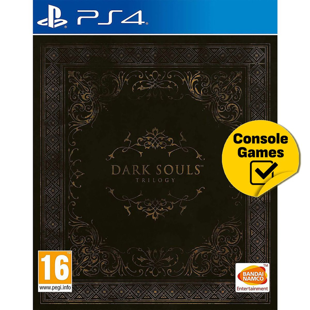 Игра PS4 Dark Souls Trilogy (комплект из 3х дисков) (PlayStation 4, Русские  субтитры)