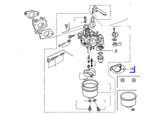 Honda Карбюратор, арт. 16220ZA0702 #1