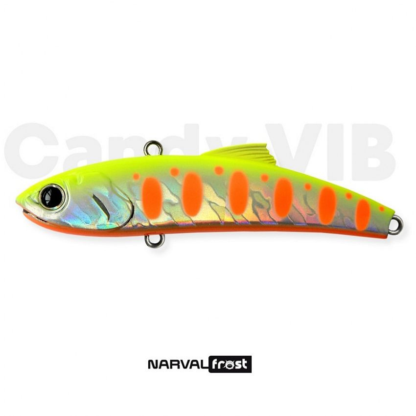 Воблер, виб, раттлин Narval Frost Candy Vib 95mm 32g цв. #006-Motley Fish / Ратлин Нарвал Фрост Канди #1