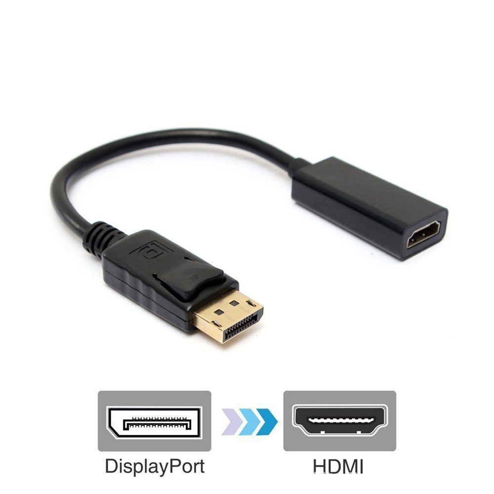 hp display port to hdmi