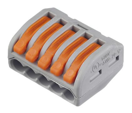 Универсальная клемма пятипроводная REXANT / клемма соединительная ...