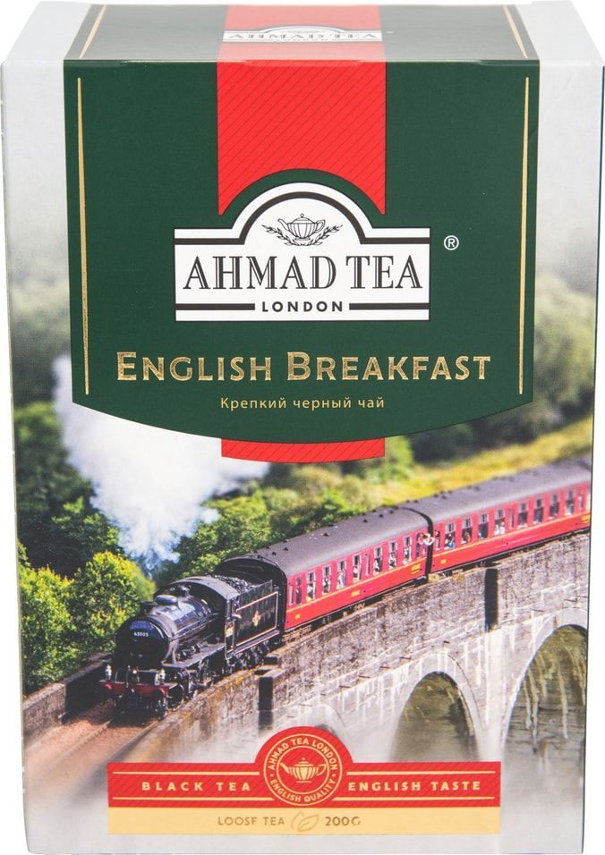 Чай черный Ahmad Tea English Breakfast 200г х 3шт #1