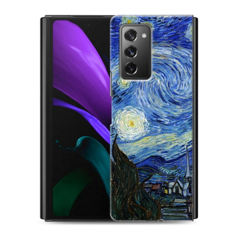 Дизайнерский пластиковый чехол для Samsung Galaxy Z Fold 2 Звездная ...