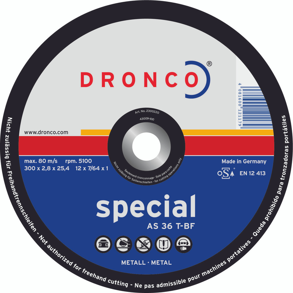 DRONCO Диск пильный 350 #1
