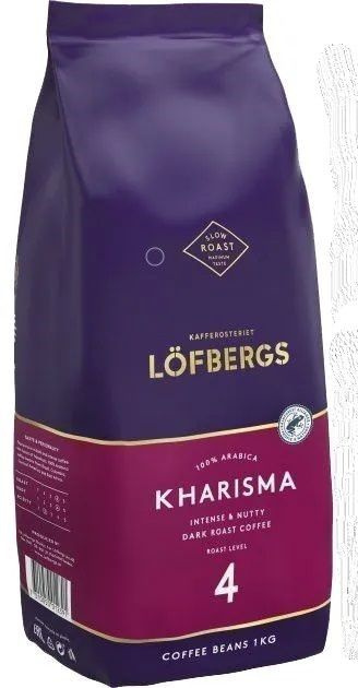 Кофе в зернах LOFBERGS KHARISMA, 1 кг, АРАБИКА,  Швеция #1