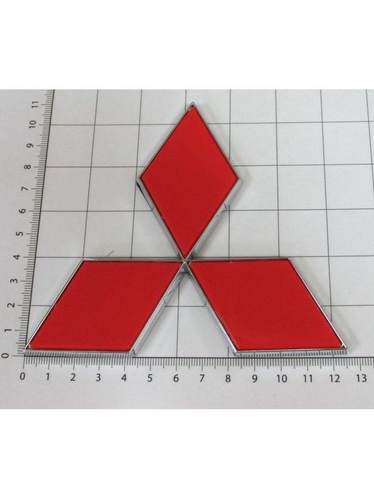 Эмблема Знак Шильдик Митсубиси / Mitsubishi 12 см - купить по выгодным ...