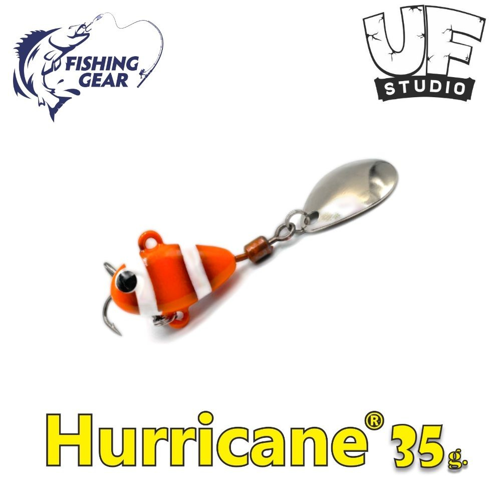 Тейл-спиннер HURRICANE UF STUDIO 35 гр. Nemo #1