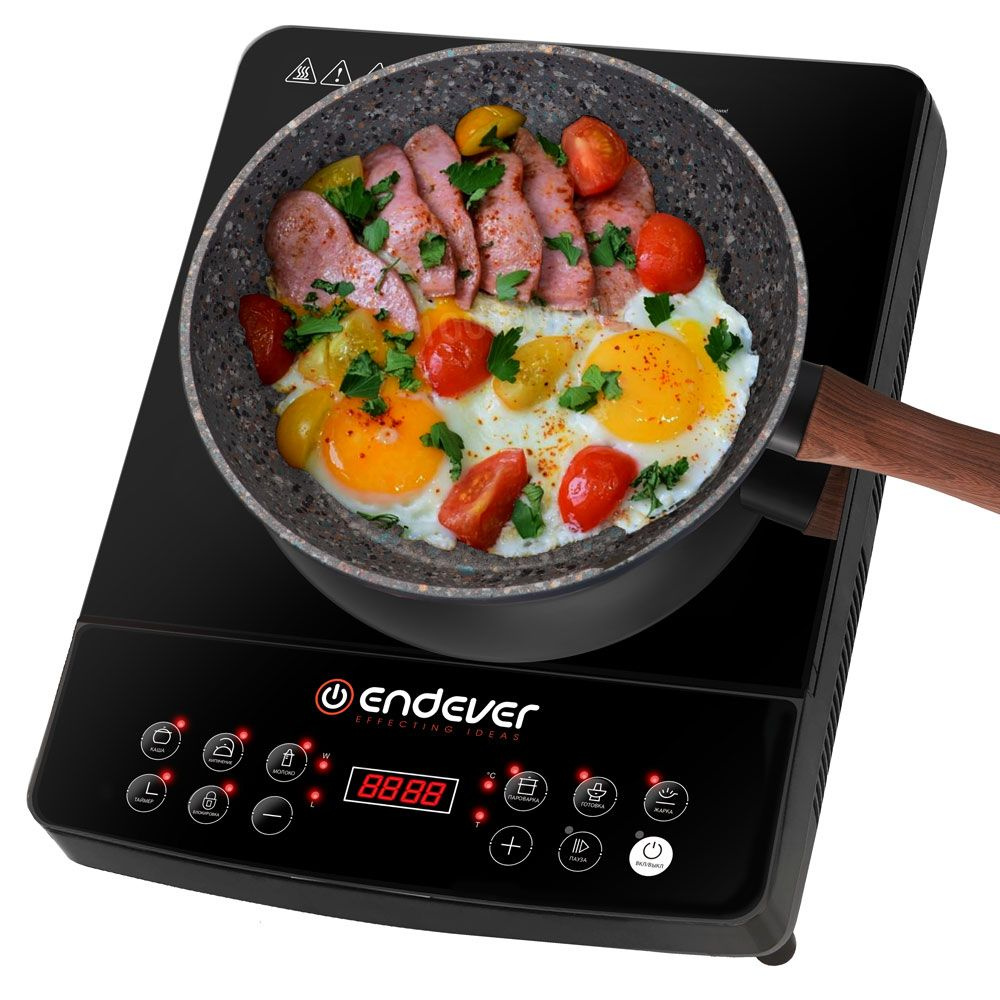 Индукционная плитка настольная ENDEVER IP-57 / 2000 Вт / до 15 кг / до ...