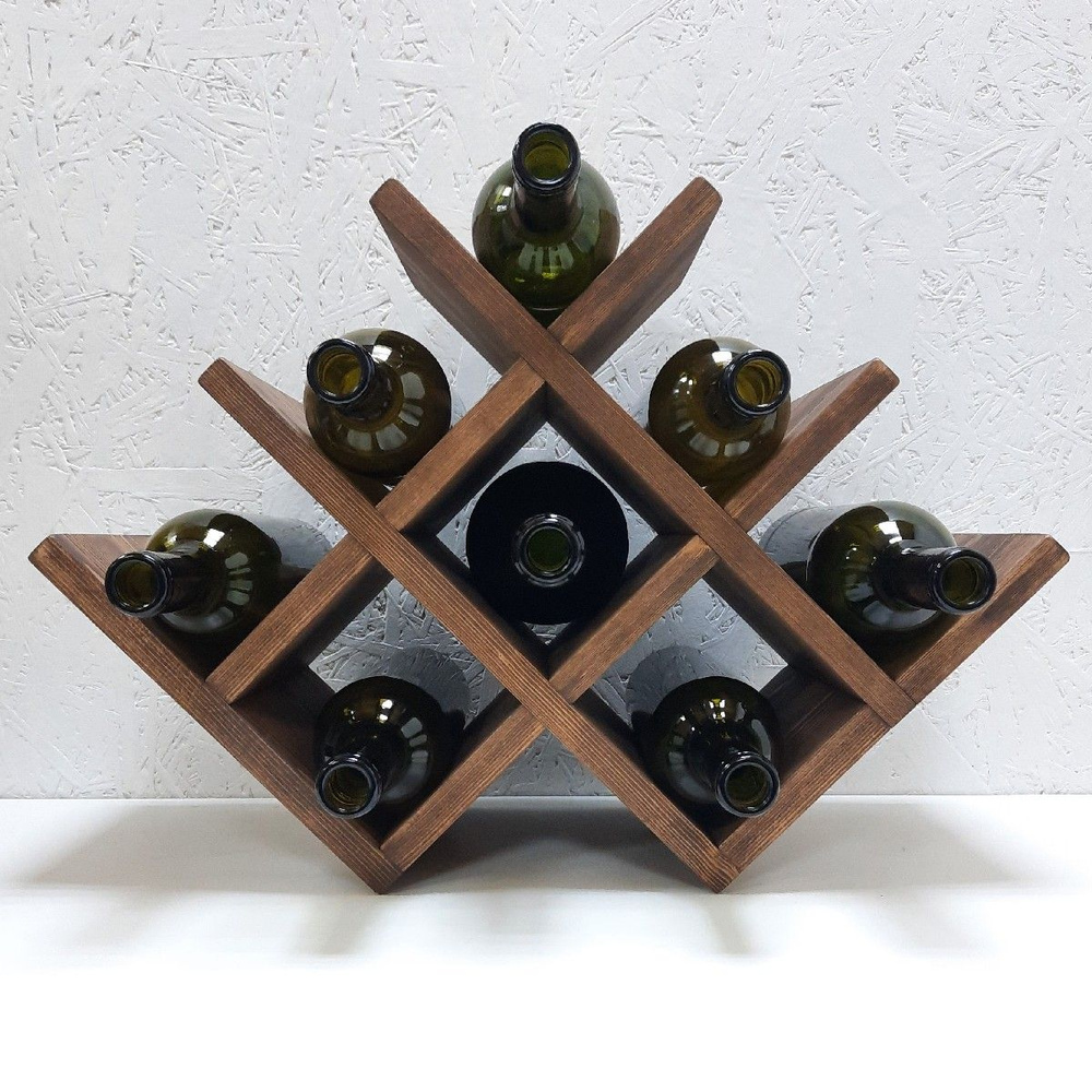 Стойки деревянные для хранения вина