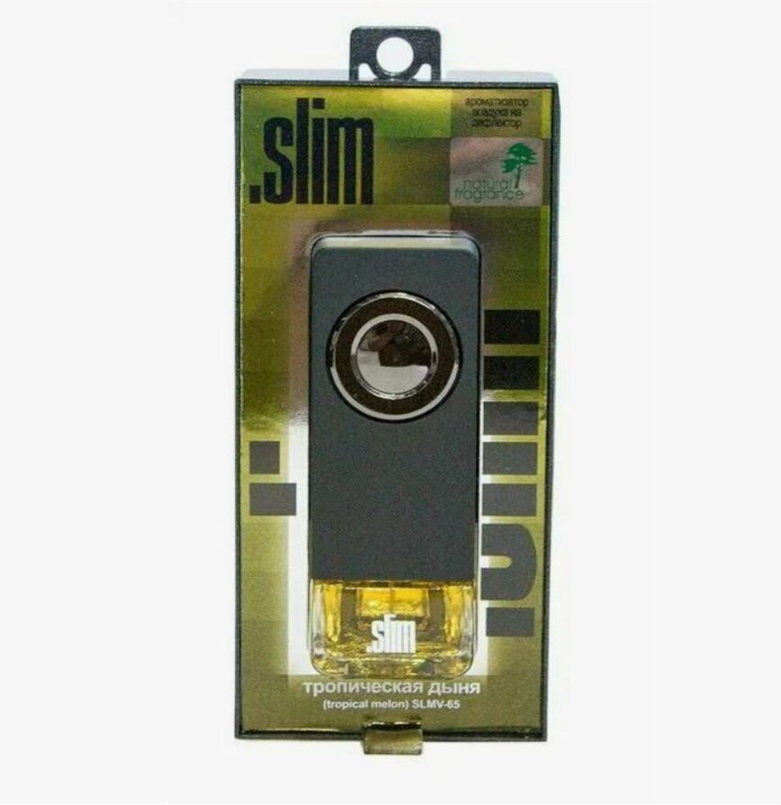 Slim Ароматизатор на дефлектор "Тропическая дыня" 8 мл., SLMV-65 ...
