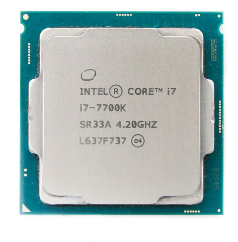 Процессор Intel CM8067702868535 Core i7 7-го поколения, OEM (без кулера ...