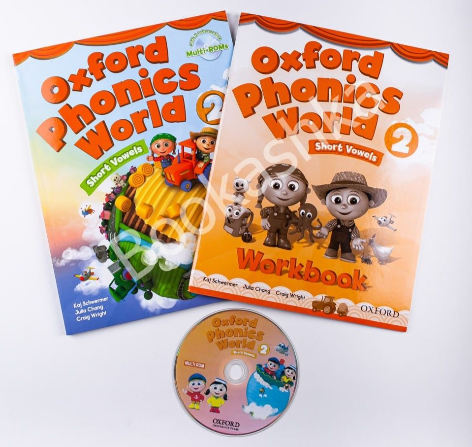 Комплект Oxford Phonics World Level 2 Student Book + Workbook + CD