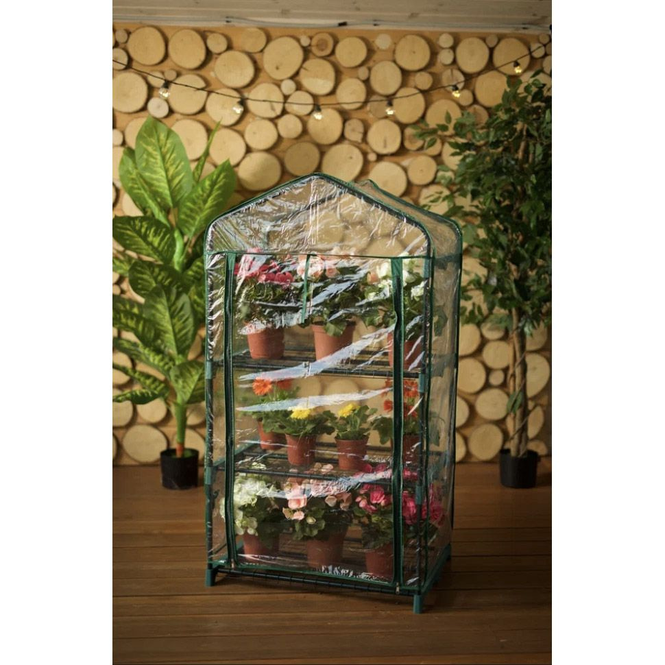 Мини-тепличка минитеплица178-026, Металл, Пластик купить по выгодным ...