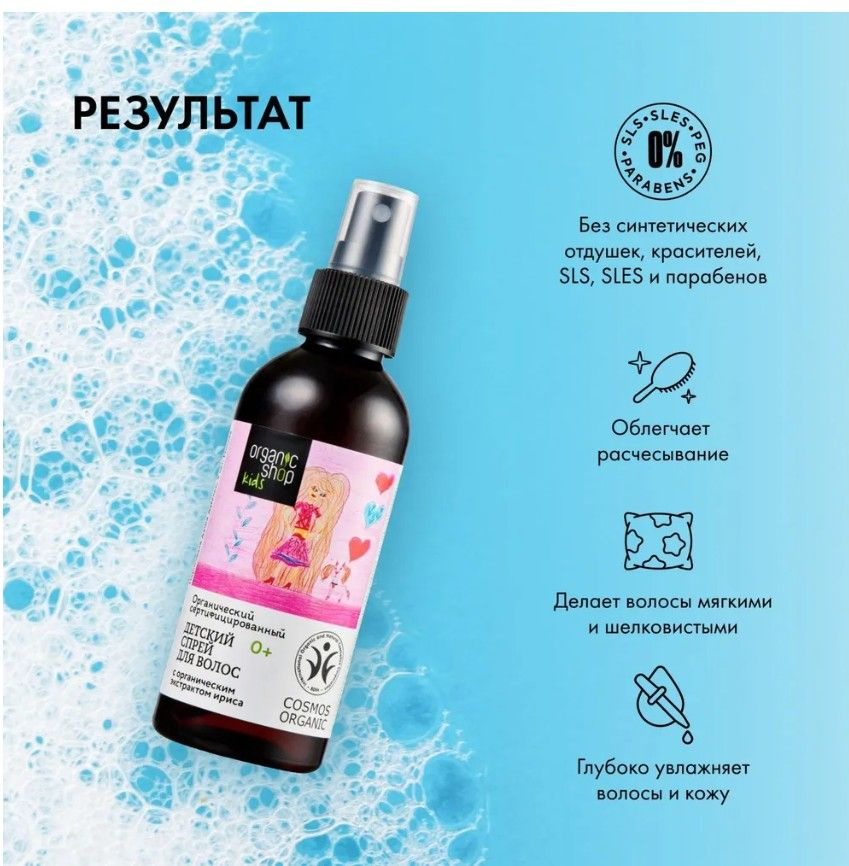 ESTEL Wave Twist Спрей-блеск для лёгкого расчёсывания 200 ml