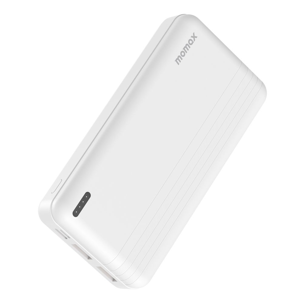 Внешний аккумулятор для телефона Momax iPower PD 2, Power Bank 20000mAh,  быстрая зарядка PD3.0 20 Вт - Белый (IP78W)