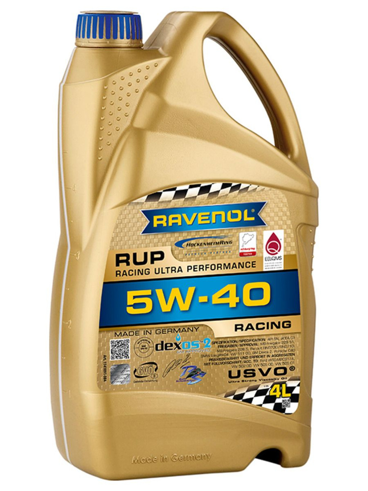 Масло моторное RAVENOL 5W-40 Синтетическое - купить в интернет-магазине ...