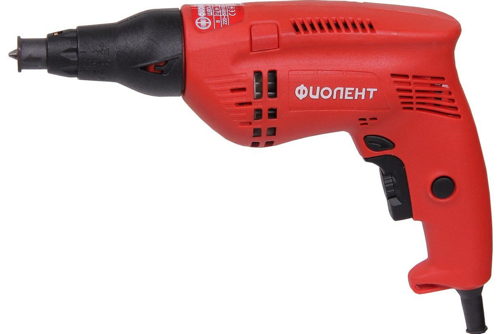 Шуруповерт Фиолент ШВ3-6-РЭ М "Мастер" (ИДФР298313002-01), От сети, 610 ...