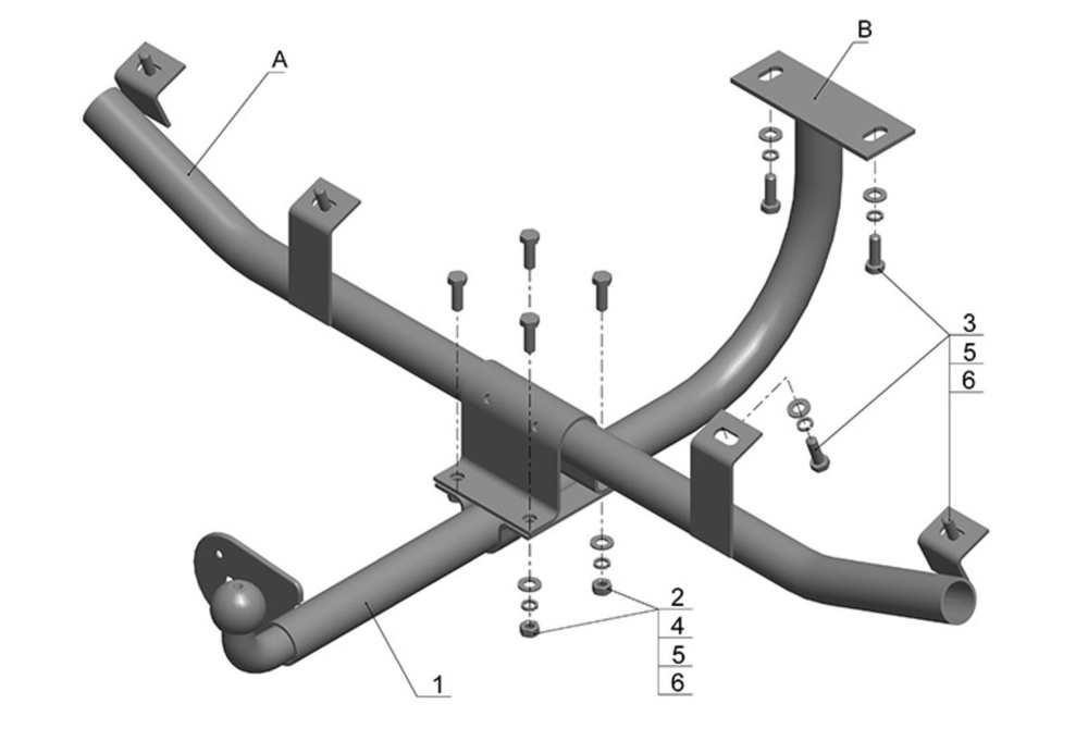 ФаркопAvtoS купить по выгодной цене в интернет-магазине OZON (1193177841)