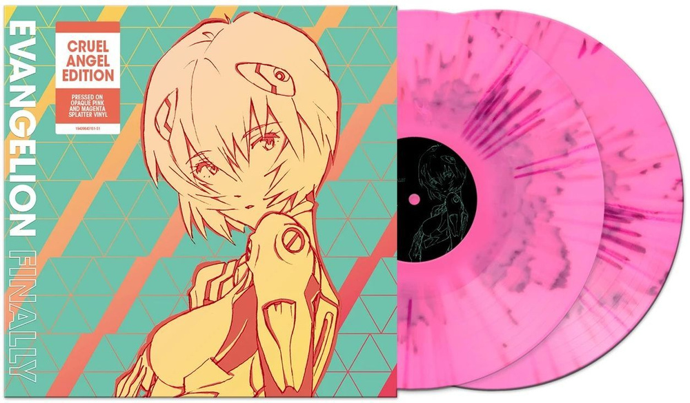 Виниловая пластинка Yoko Takahashi, Megumi Hayashibara Evangelion Finally, pink splatter Vinyl 2LP, Compilation, #1