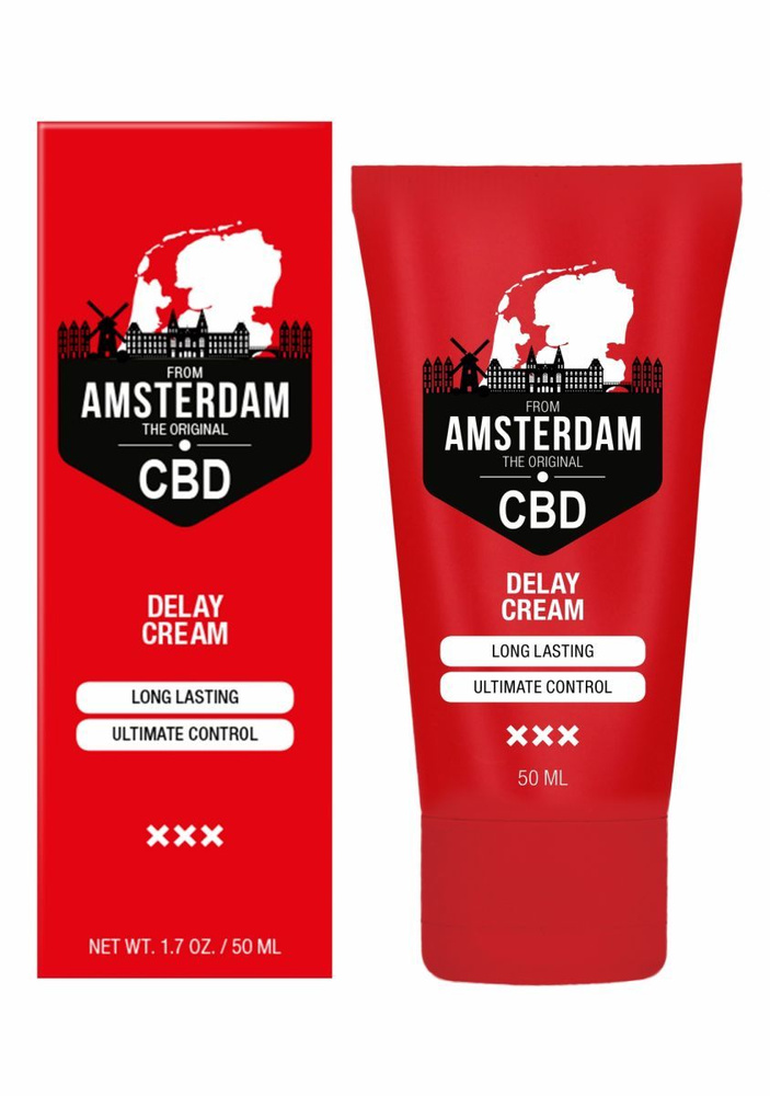 Крем-пролонгатор CBD from Amsterdam Delay Cream - 50 мл. #1