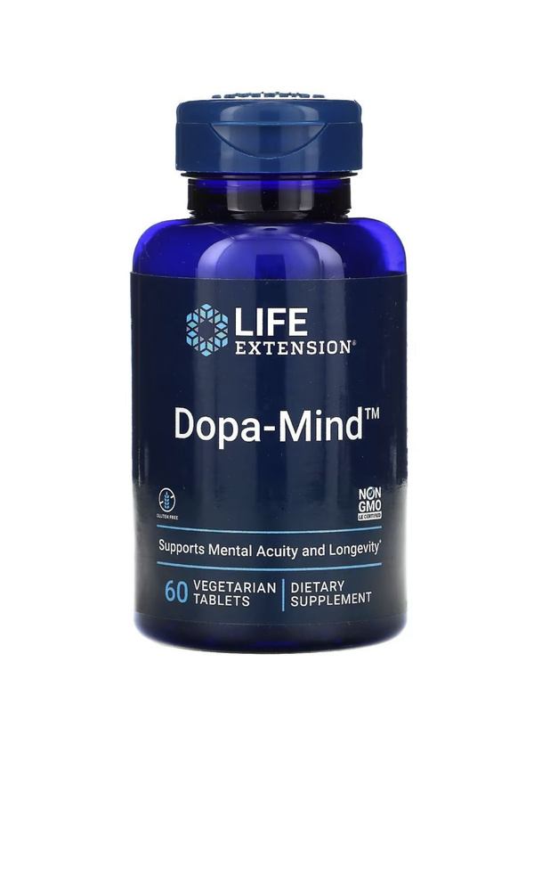 Поддержка Работы Мозга LIFE EXTENSION Dopa-Mind 60 таблеток #1