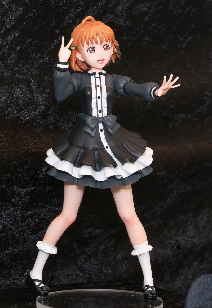 And Fans! Love Life Sunshine! Chika Takami ("blue Jacket Version") 1:8 Size PVC