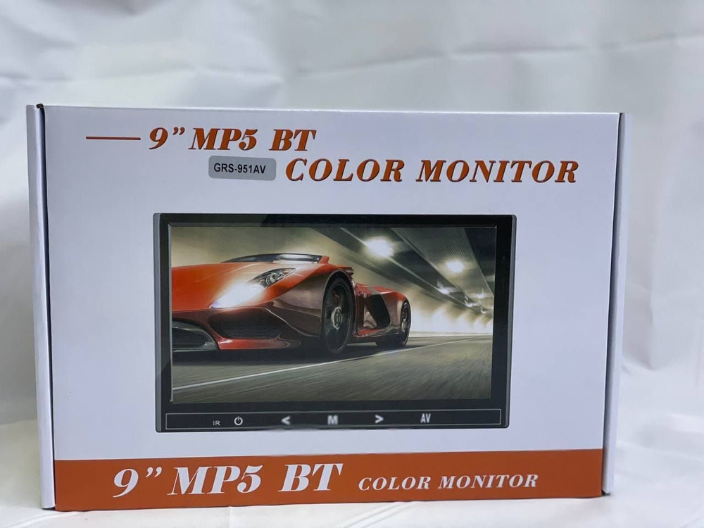 Автомобильный монитор 9" дюймов AV для камеры заднего вида #1