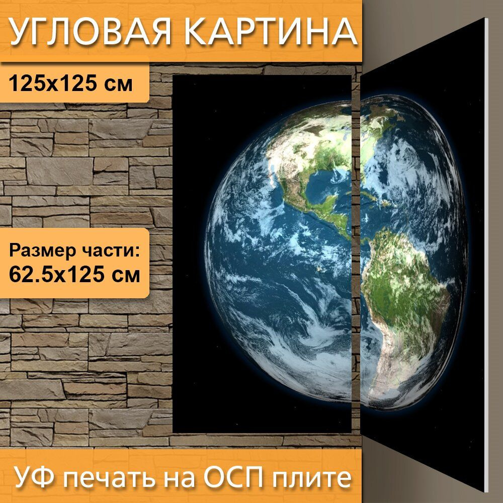 Угловая модульная картина 