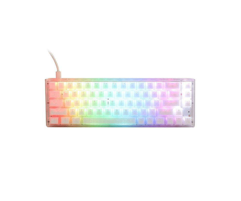 Механическая клавиатура Ducky One 3 Aura SF RGB White Cherry MX Red Switch  (US Layout) купить по низкой цене: отзывы, фото, характеристики в  интернет-магазине Ozon (927038827)