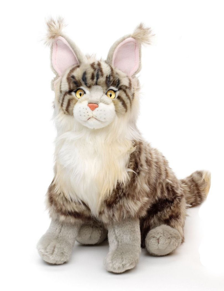 30505А Игрушка мягконабивная Кот Мейн-кун 31см. Серый - купить с ...