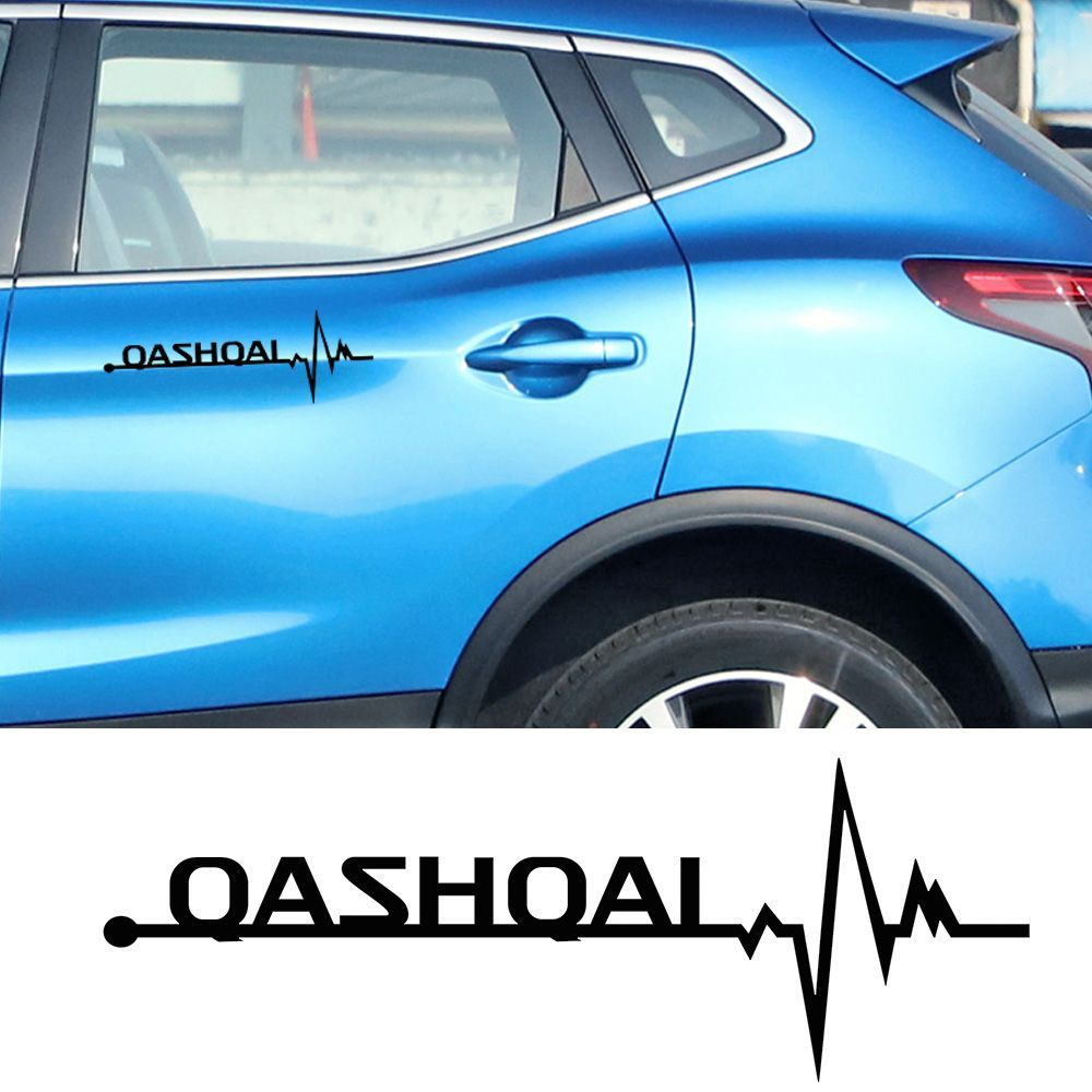 Наклейка на боковое стекло автомобиля для Nissan Qashqai J10 J11 J12 ...