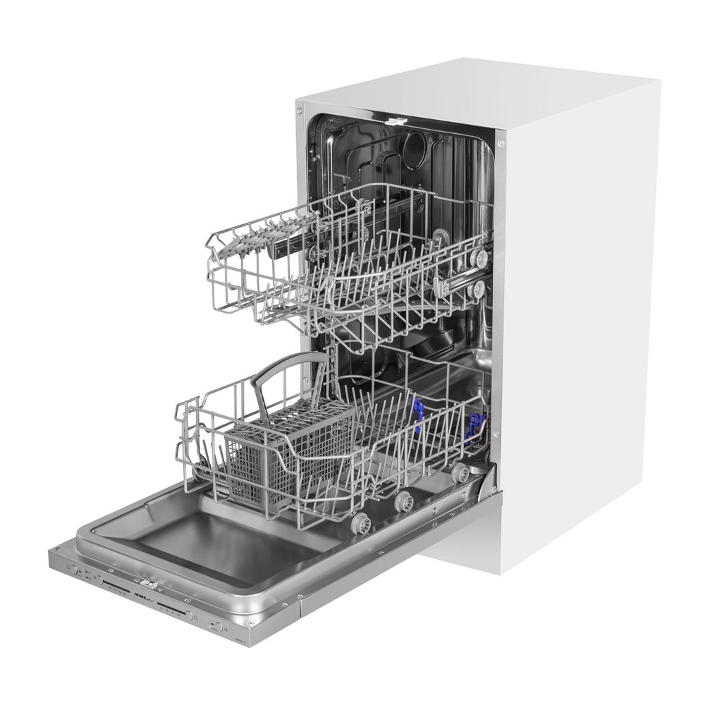 Встраиваемая посудомоечная машина HOMSair DW44L-2, белый купить по ...