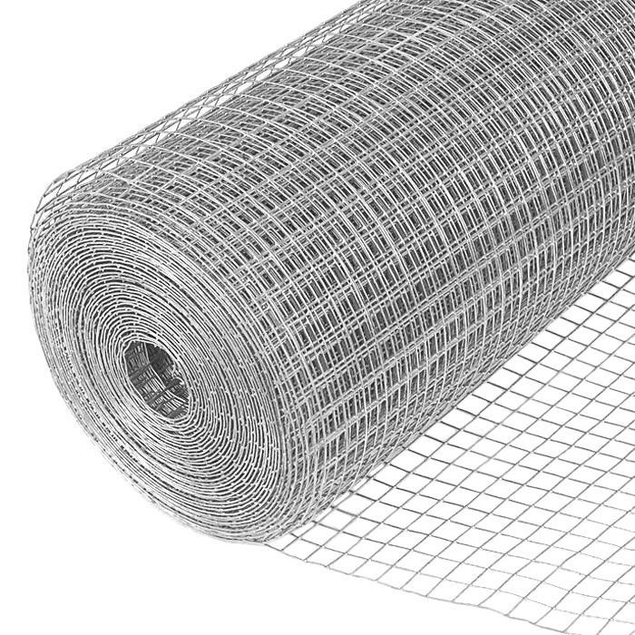 Сетка оцинкованная сварная ячейка 50 х 50 мм, диаметр прута - 1,4 мм (рулон 1,5 х 25 м)  #1