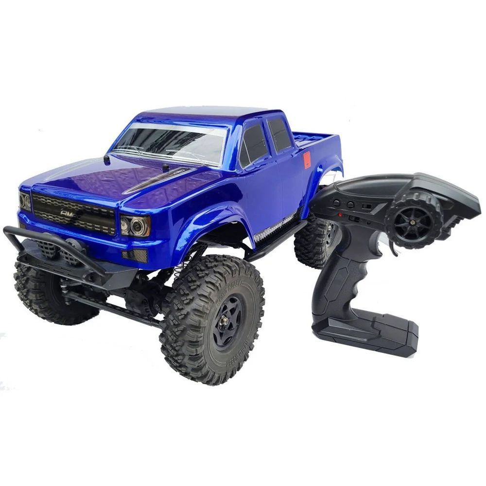 Радиоуправляемый краулер Remo Hobby Trial Rigs Truck 4WD RTR масштаб 1:10  2.4G - RH10275-BLUE - купить с доставкой по выгодным ценам в  интернет-магазине OZON (1421692950)