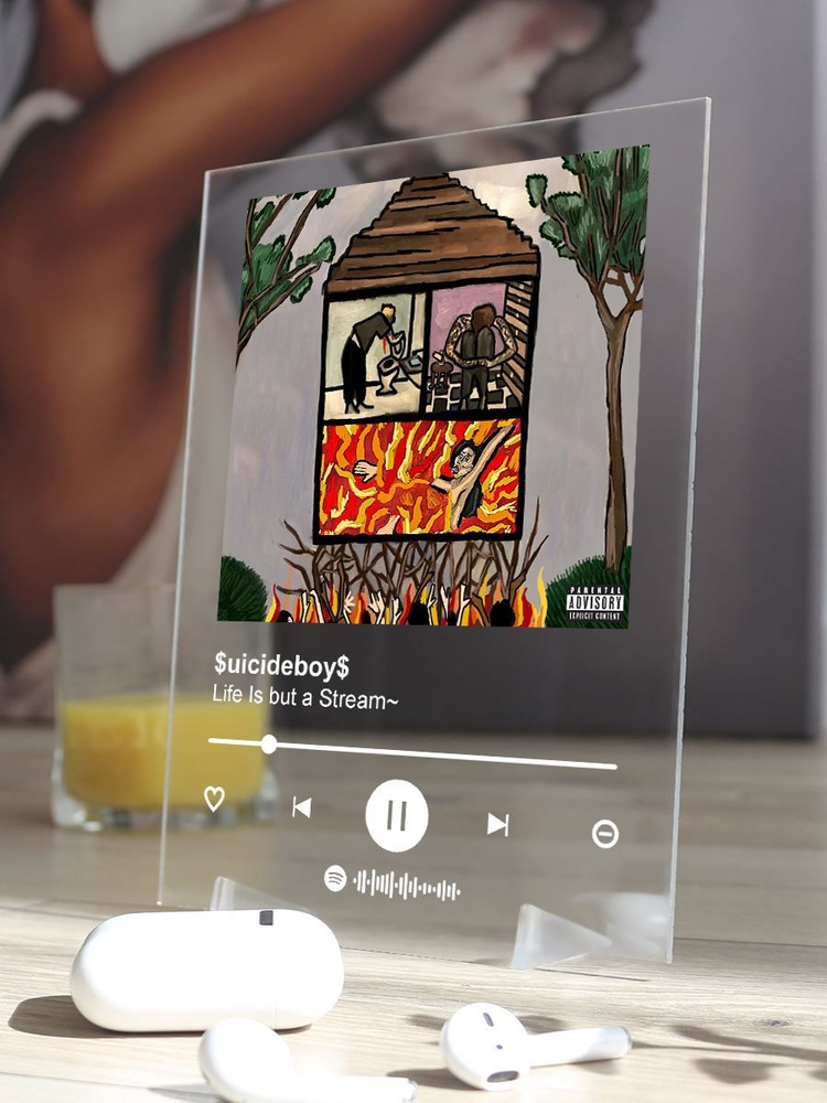 SuicideboyS - Life Is but a Stream, Spotify-постер 15х20см #1