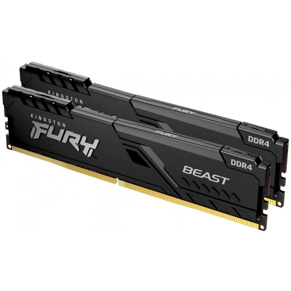 Kingston Fury Оперативная память Beast Black DDR4 3600 1*16 МГц 2x16 ГБ (KF436C18BBK2/32-SP)  #1